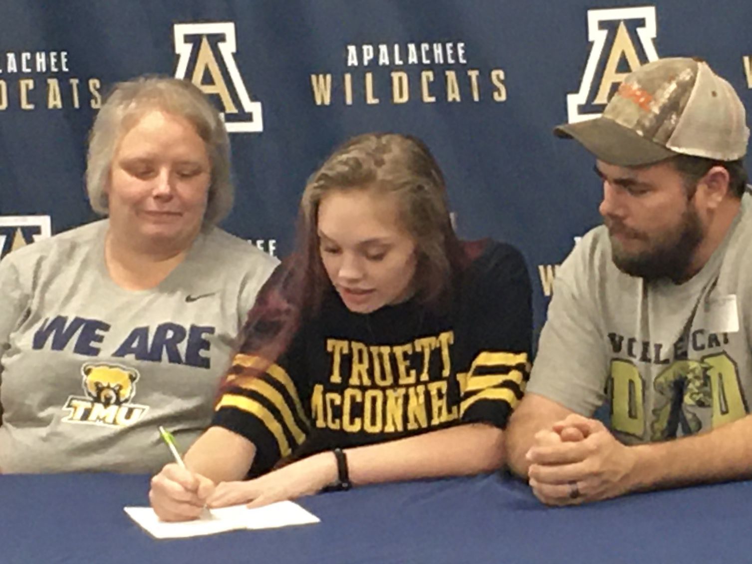 Apalachee volleyball player signs with Truett McConnell
